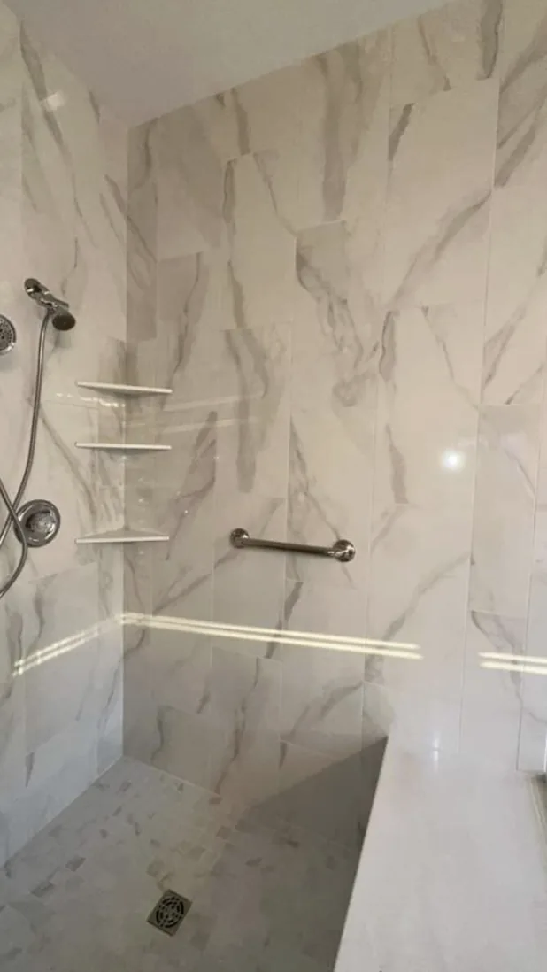 Custom Showers — MC Flooring & Tile project